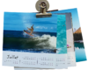 CALENDRIER mensuel 10x10 Pince Magnetqiue